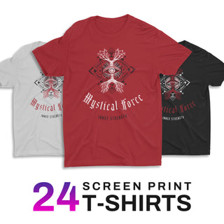 24 T-SHIRTS | SCREEN PRINT